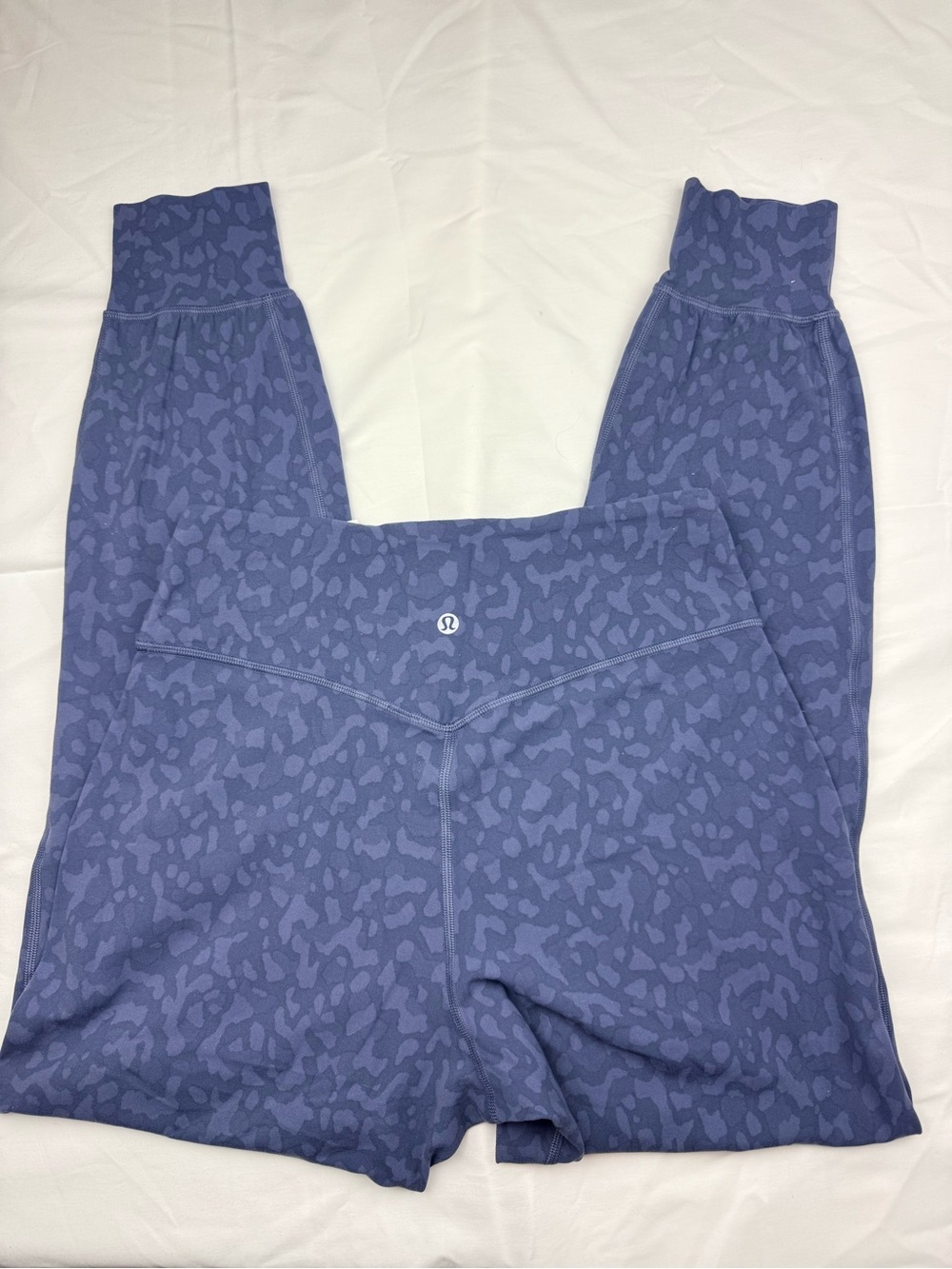 lululemon‎ align joggers Women's High-Rise Patterned Leggings — Blue